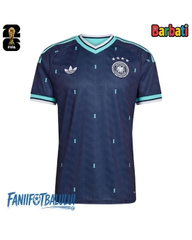 Germania Tricou Fotbal Replică Mondial 2026 Barbati Deplasare